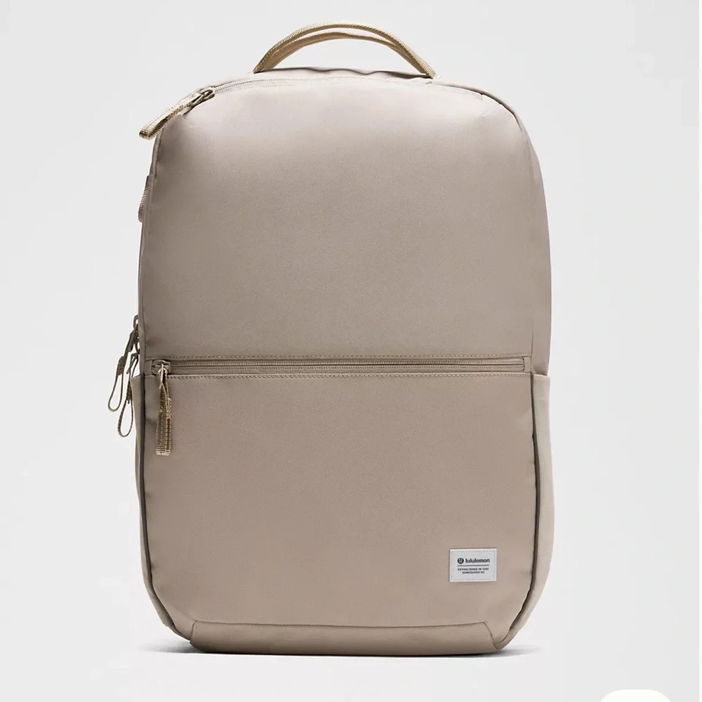 NWT Lululemon Double-Zip 22L Tech Canvas Backpack